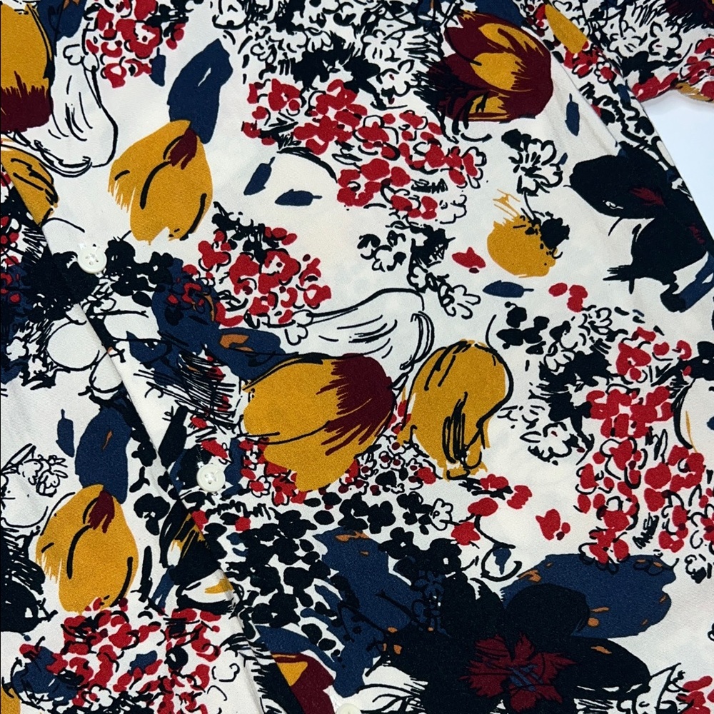 Denim & Flower Multicolor Floral Men's Shirt size XL - Picture 5 of 9